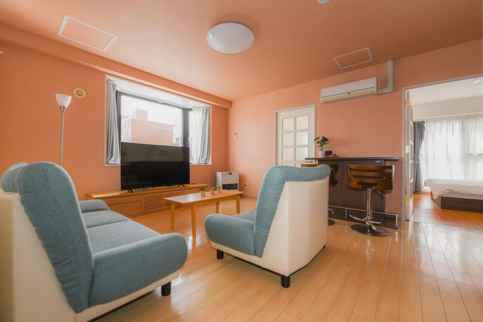 Ferienwohnung Dai37 Matsui Building Sapporo Exterior foto